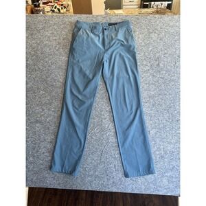 Dunning‎ Golf Pants Mens Size 30x32 Blue Straight Fit Preppy Casual Chino